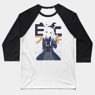 Hololive JP - Shirakami Fubuki Baseball T-Shirt